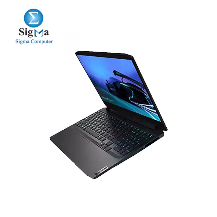 NOTEBOOK-LENOVO-CI5-IdeaPad Gaming 3- 81Y401A6ED  I5-10300H  4C 8T -RAM 8G  1 8 -SSD 512G Gen3  2.5 -GTX1650TI 4G-15.6-FHD-IPS-120Hz- 45Wh - 135W -Blue Backlit-Arabic M100 MOUSE-2Year Warranty-        